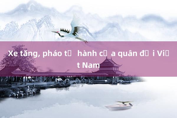 Xe tăng， pháo tự hành của quân đội Việt Nam